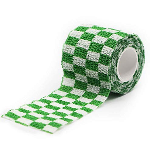 2 Inch x 5 Yards Pet Vet Wrap Self-Adhesive Cohesive Bandages for Dogs and Cats Non-Woven Fabric for Wound Care, Sprains, and Swelling,Pack of 12 Rolls