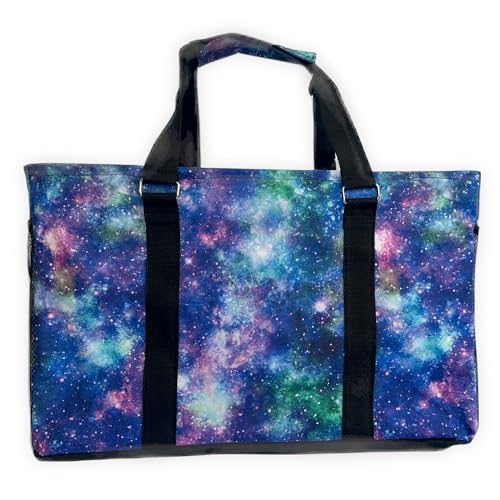 Large Collapsible Tote - color: Galaxy