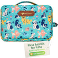 KeepGoing Pet First Aid Kit for Dogs & Cats, 99 Pc. Travel Emergency Kit | Dog & Cat Travel Accessories for Car, Camping & Hiking, Pet Essentials & Supplies