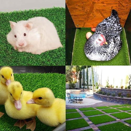 9pcs Nesting Pads for Chicken Coop Upgraded Washable Chicken Laying Pads Reusable Nest Box Pads Durable Chicken Nesting Pads TPU Material（13 * 13in）