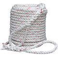 Arborist Bull Rope | High Strength Polyester | Tree Hoist Rigging Line | 1/2 inch x 150 feet, 2 Eye splices - size: 1/2 in. diameter, 2 eye splices