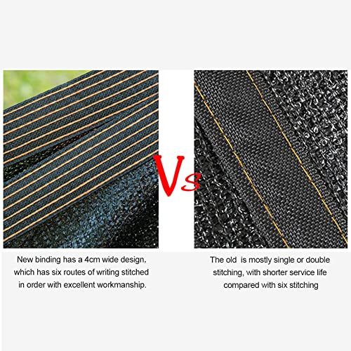 winemana 40% Black Shade Cloth, 20 x 20 FT Durable Mesh Tarp with Grommets, Resistant Garden Sun Shade Netting, Shading Antifreezing for Pergola, Greenhouse, Plants Growing, Chicken Coop - size: 40%-20 FT x 20 FT