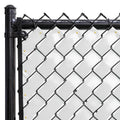 Chain Link Fence Privacy Tape 250 ft (40 SqFt) (Arctic White) | Gardening, Outdoor Wall, Balcony, Patio, Yard, Injury Prevention, Safety Fence Cover for Dog, Other Pet Hedge Slats - color: Arctic White