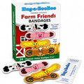 Farm Friends Hugging Farm Animal Adhesive Bandages from Hug-a-BooBoo, The Amazing Bandages that Hug! Super Fun Hugging Cow, Horse, Pig and Chicken! 24 Ct Box - size: 24ct, style: Farm Friends