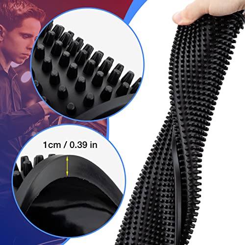 18x12in Barber Station Mat for Hair Styling Tools, Non-Slip Bar Service Mat | Flexible Rubber Mat for Clippers Salon Tools, Professional Heavy Duty Salon and Barbershop Work Station Pads - size: 18x12x0.4 Inch (Pack of 1)