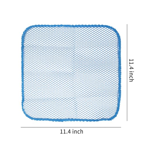 4 Pcs Heavy Duty Dish Scrubbers, Non-Scratch Scouring Pads - Odorless & Long Lasting Mesh Dish Cloth - Replace Sponges - Kitchen, Floor and Bathroom Usage