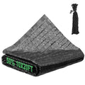 Bigmeta Cuttable Shade Cloth for Garden | 10x20FT 50% UV-Resistant Mesh Tarp with Rope, Black Sun Cover Net for Patio Greenhouse Raised Beds Plants - size: 10x20FT