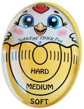 Nobleegg Egg Timer Pro2 Boiler Hard Medium Soft Boiled Eggs Changes Color Yellow Certified - color: Yellow