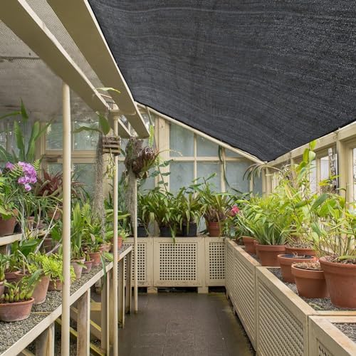 40% Shade Cloth for Plants, 12X12Ft Greenhouse Shade Cloth, Plant Shade Cover from Sun, Outdoor Mesh Tarp for Garden, Vegetables, Flowers, Potted Plants Heat Protection. | Plant Shade Cover from Sun, Breathable Sunshade Fabric for Garden, Vegetables, Flow