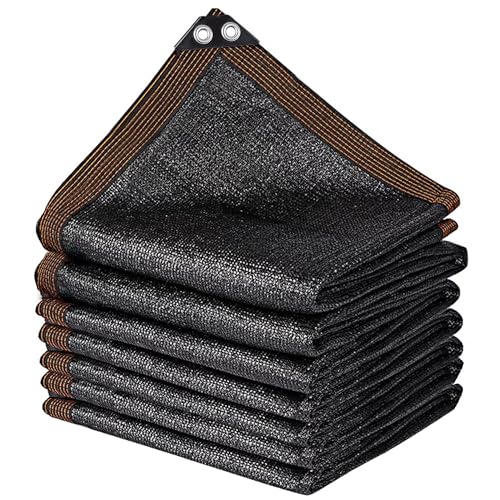 winemana Black Shade Cloth 70%, 30x50 FT Mesh Tarp - Garden Shade for Greenhouse, Patio, Vegetables, Plants Cover and Chicken Coops, Sunshade Net for Outdoor Protection with Reinforced Grommets - size: 70%-30 FT x 50 FT
