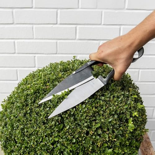 BERGER Sheep & Hedge Shears – 11.8" Forged Garden Shears with Self-Sharpening Straight Blades, Heart Spring Design, 5.5" Cutting Length, Ambidextrous Use – 2721