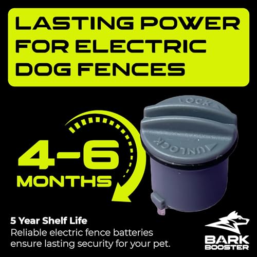 Dog Collar Batteries - Compatible with Invisible Fence Collar Batteries, Replacement Battery for R21, R22, and R51 Dog Receiver Collars (4-Pack) - size: 4-Pack