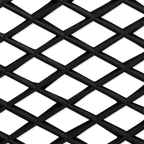 DII Rubber Doormats Collection All Weather, 18x30, Diamond Lattice - color: Diamond Lattice, size: 1'6" x 2'6" (Rectangular)