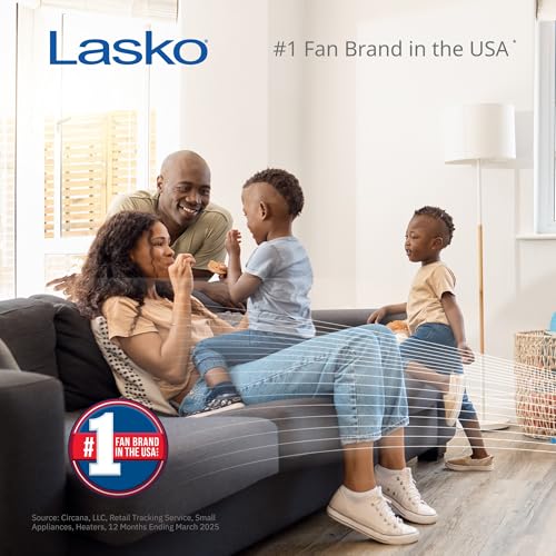 Lasko 20" High Velocity Wall Mount Fan with Pivoting Head - 3 Speeds, Remote Control, Ideal Wall Mount Fan or Floor Fan for Home, Garage, Attic, Gray/Silver H20610 - color: Gray/Silver