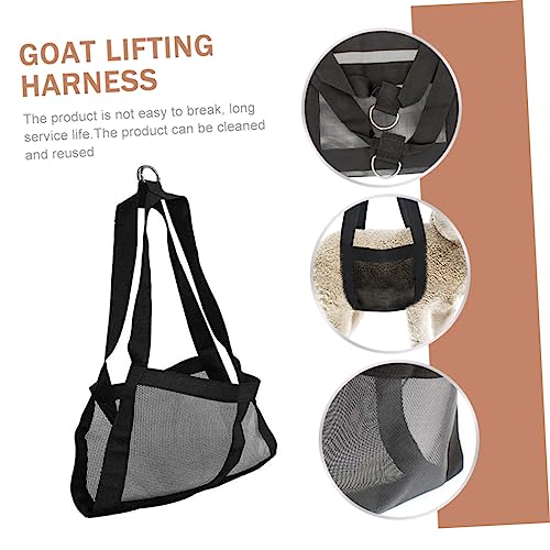 balacoo Breathable Calf Sling for Weighing Small Animals Pet Weight Sling with Mesh Design for Goats Puppies Dogs and Livestock 18.89X11.81 Inch Durable Animal Suspension Equipment