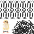 50 Pieces Chick Leg Bands Baby Chicken Splay Hobble Brace Adjustable Poultry Leg Bands for Newborn Chicken Birds Quails Ducks of 1 to 3 Days Newly Hatched