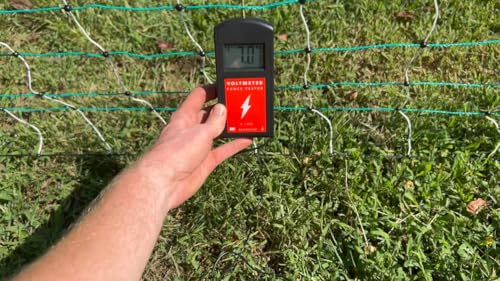 RentACoop Digital Electric Fence Tester Voltmeter