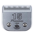 FURZONE Detachable Blade - Size 15 Blade 3/64", Made of Extra Durable Japanese Steel, Compatible with Most Andis, Oster, Wahl A5 Clippers - size: 15