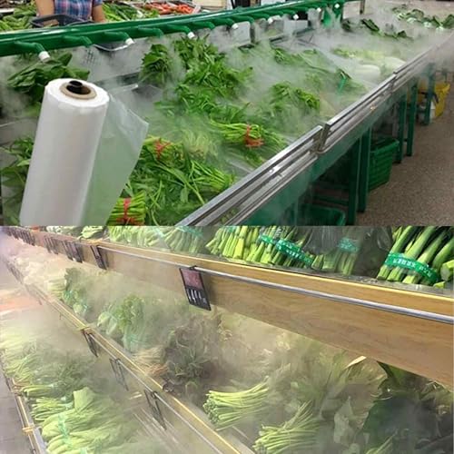 20Pcs 0.4mm Orifice Brass Misting Nozzles Heavy Duty Water Mister Nozzle for Outdoor Garden Patio Cooling System, Greenhouse & Dust Control, Anti-Clog Fog Sprayer