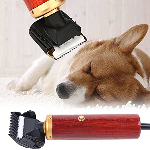 55W Electric Sheep Goat Shears Clippers Pet Animal Shave Grooming Wool Shearing Hair Shearing Grooming Machine Animal Clipper Fur Wool Cutter for Goat Dogs Rabbit Hair Grooming - color: 55w