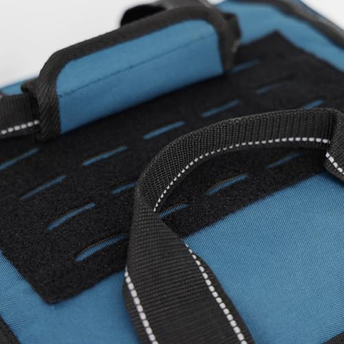 Lightning X Large EMT Medic First Responder EMS Trauma Jump Bag w/Dividers - color: Navy Blue