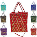 Majestic Ally Double Side Open Slow Feeder Hay Bag - Diamond Shaped Obliquely Placed Webbing (Red) - color: Red