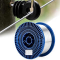 Gisafai 4000 ft 14 Gauge Aluminum Wire for Electric Fencing, Aluminum Alloy Wire for Electric Fencing, High Conductivity & Durability - size: 4000 ft 14 Gauge