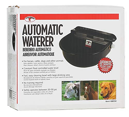 Little Giant® Automatic Livestock Waterer | Epoxy Coated Automatic Stock Waterer for Horses, Cows and Hog | Auto Horse, Pig, and Cattle Drinker