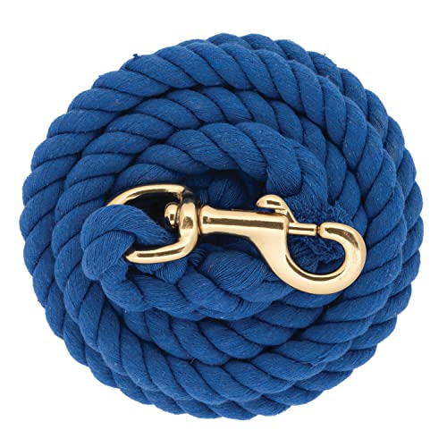 Weaver Leather Color Cotton Lead Rope with Brass Plated 225 Snap