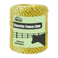 RIOOP Electric Fence Wire Polywire 3366 Feet/1026Meters | Portable Livestock Fencing, 6 Stainless Steel Strands for Reliable Conductivity, Rust Resistance, UV Resistant - size: 3366 Feet/1026Meters