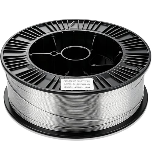 Gisafai 4000 ft 16 Gauge Aluminum Wire for Electric Fencing, Aluminum Alloy Wire for Electric Fencing, High Conductivity & Durability - size: 4000 ft 16 Gauge
