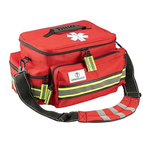 Emergency First Aid Kit for Home, Car, Travel & Workplace | Fully stocked first aid kit with essential medical supplies for home, car, travel, camping, workplace & emergencies.