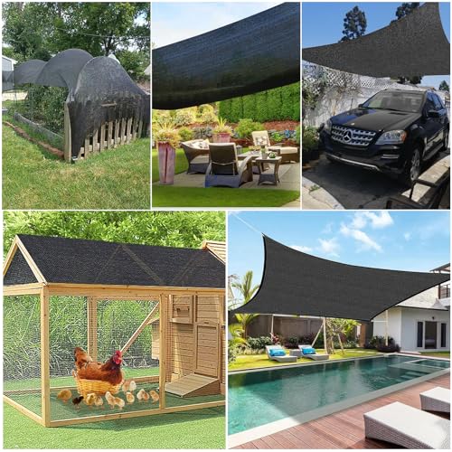 MUDEREK 2 Pcs Plant Sun Protection Cloth, 10x20FT Garden Plant Shade Cloth | Breathable HDPE Light Refraction Sunshade Cloth for Protecting Plants Vegetable Rows UV Resistant Shade Fabric - size: 2 pcs 10x20FT