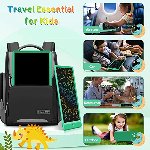 FLUESTON LCD Writing Tablet, Doodle Board Gifts for 3-8 Year Old Girls Boys, 10 Inch Colorful Electronic Board Drawing Pad for Toddlers, Christmas Birthday Gifts for Kids，Erase Lock Writing Board - color: Wonderful Green, size: 11"W x 7.5"H