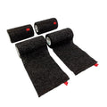 SyrFlex Cohesive Bandage 4” Black 4 pk - color: Black, style: Black