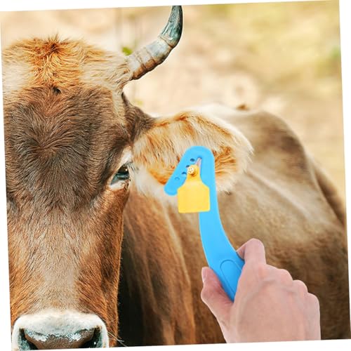 Mipcase Ear Tag Removing Tool Livestock Ear Tag Remover Tool 8.66In Sharp Cutter 2 Pack Cattle Remover for Cattle Pig Sheep Farm Use