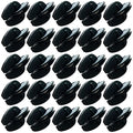 25 Packs Electric Fence Corner/Strain Insulator with Metal Insert for Electric Fence Wire
