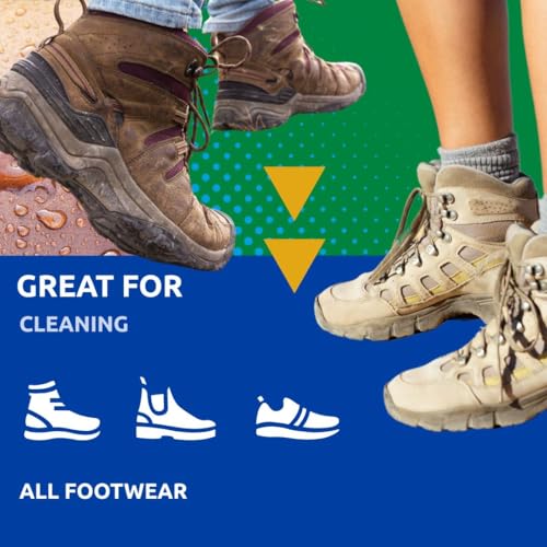 Nikwax Footwear Cleaning Gel, Shoe Care, Boot Cleaner for Suede, Leather, Fabric & Synthetic Materials, Safe for Gore-Tex, Waterproof, DWR