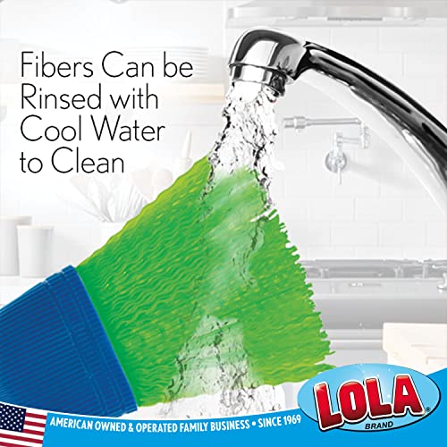 LOLA Whisk Broom, Hand Brush, 6 Pack, Durable Bristles, Whisks Away Dirt & Debris, Compact, Hang Hole for Easy Storage, Indoor/Outdoor - size: 6 Pack, style: Classic