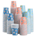 SIUQ 1200 Pack 3 oz Paper Cups, Small Disposable Bathroom Cups 3 Ounce | Ideal for Mouthwash, Coffee, Parties, Picnic, BBQ, Travel & Events. Sturdy Mini Paper Cups with Daisy Print for Home/Office. - color: Daisy 3oz-1200 pack