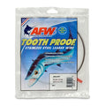 AFW Tooth Proof Fishing Line - Single Strand | High-Strength Stainless Steel Tooth Proof Fishing Line Single Strand Leader Wire Versatile Applications 360 lb test USA Made - color: Camo, style: #3, 32 Lb Test, 30 Ft