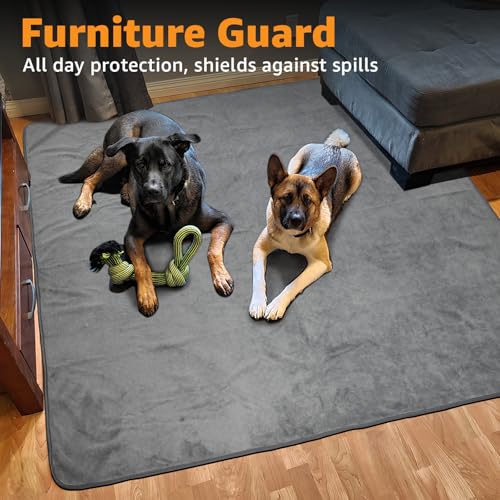 Washable Dog Pee Pads, 34x52, Absorbent, Waterproof, Reusable Whelping Pads | Non-Slip, Dog Mats for Puppy Training, Whelping, Potty, Playpen, Crate, Incontinence, Housebreaking - size: 34"x52"