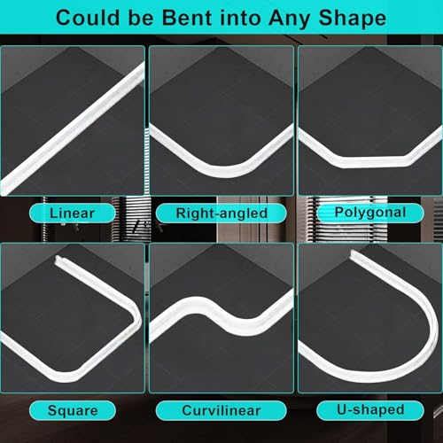 3ft/5ft/6ft/8ft10ft Collapsible Shower Threshold Water Dam Water Barrier for Shower and Water Stopper Keeps Water Inside Water Threshold for Wet and Dry Separation (10ft, White) - color: White, style: 10ft