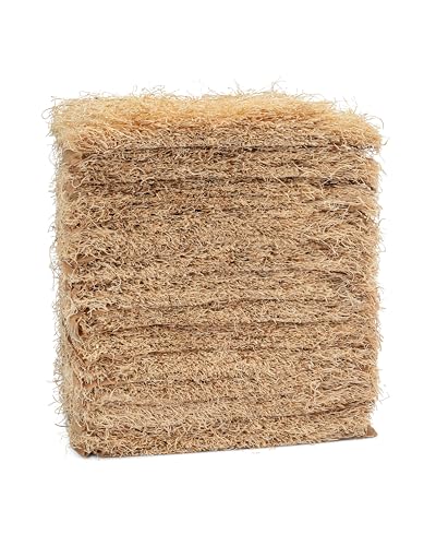Chicken Nesting Pads for Chicken Coop Accessories - 12 Pack - USA Aspen - Professional Grade Excelsior Bedding - Easy Clean Up - Absorbs Moisture 100% Natural, Liners for Laying Hens - Fits 12x12 Box