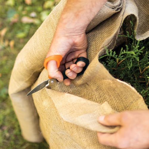 Fiskars 9" 7-in-1 Heavy-Duty Garden Scissors Multi-Tool with Sheath | Take-Apart Shears with Power Notch, Wire & Twine Cutter, Pointed Awl Tip, Bottle Opener, Sheath with Tape Cutter & Sharpener - style: Scissors