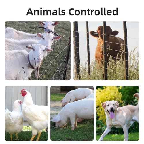 PE5 Electric Fence Energizer 0.20 Joule,20 Acres,Livestock Fence Chargers for Containing Pets and Preventing Wild Animals Intruding - color: 0.20 Joule