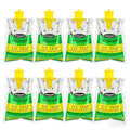 8-Pack Hanging Fly Trap Set with Disposable Bags; Includes Bait, Non-Toxic; Ideal for Backyards, Farms, Barns, Patios, and Gardens