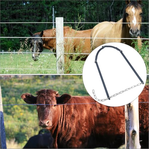 QWORK Fence Fixer Tool, Heavy Duty Fence Stretcher Repair Tool for Barbed Wire, Electric Fence, Horse Fence, Mesh Wire