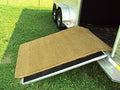 Horse Van Natural Coco Coir Mat (3.5' x 10') - Heavy Duty, High Traction, Woven-Backed Coconut Fiber for Trailers & Ramps - size: 3.5' x 10'