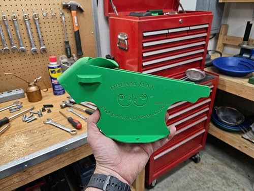 Clean-Up Buddy Kit - Mini Sluice Box - Gold Prospecting Equipment (Green) - color: Green